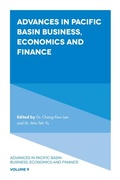Cover: Advances in Pacific Basin Business, Economics and Finance - Emerald Publishing Limited