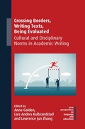 Cover: Crossing Borders, Writing Texts, Being Evaluated - Multilingual Matters