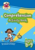 Cover: English Comprehension Activity Book for Ages 8-9 (Year 4) - Coordination Group Publications Ltd (CGP)