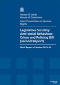 Cover: Legislative scrutiny - TSO
