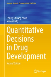 Enlarge image Cover: Quantitative Decisions in Drug Development - Springer