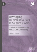 Cover: Developing Human Resources in Southeast Asia - Palgrave Macmillan
