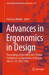 Enlarge image Cover: Advances in Ergonomics in Design - Springer