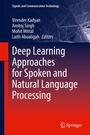 Cover: Deep Learning Approaches for Spoken and Natural Language Processing - Springer