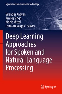 Abbildung von: Deep Learning Approaches for Spoken and Natural Language Processing - Springer