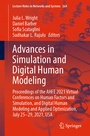 Cover: Advances in Simulation and Digital Human Modeling - Springer