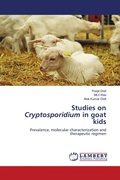 Cover: Studies on Cryptosporidium in goat kids - LAP Lambert Academic Publishing