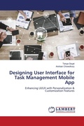Cover: Designing User Interface for Task Management Mobile App - LAP Lambert Academic Publishing