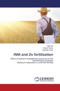 Cover: INM and Zn fertilization - LAP Lambert Academic Publishing