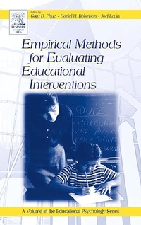 Bild: Empirical Methods for Evaluating Educational Interventions - Academic Press