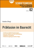 Cover: Pr&auml;klusion im Baurecht - Manz