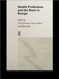 Cover: Health Professions and the State in Europe - Routledge