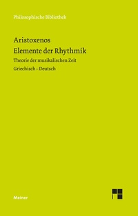 Abbildung von: Elemente der Rhythmik - Meiner