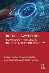 Abbildung von: Digital Lawyering - Routledge