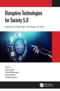 Cover: Disruptive Technologies for Society 5.0 - CRC Press