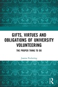 Cover: Gifts, Virtues and Obligations of University Volunteering - Routledge