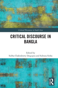 Enlarge image Cover: Critical Discourse in Bangla - Routledge India