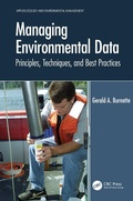 Cover: Managing Environmental Data - CRC Press