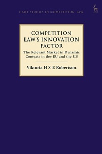 Enlarge image Cover: Competition Law's Innovation Factor - Hart Publishing