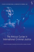 Cover: The Amicus Curiae in International Criminal Justice - Hart Publishing