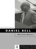 Cover: Daniel Bell - Routledge