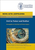 Cover: Zeit in Natur und Kultur - Wissenschaftliche Verlagsgesellschaft