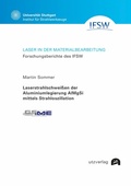 Cover: Laserstrahlschwei&szlig;en der Aluminiumlegierung AlMgSi mittels Strahloszillation - utzverlag