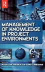 Cover: Management of Knowledge in Project Environments - Butterworth-Heinemann