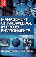 Cover: Management of Knowledge in Project Environments - Butterworth-Heinemann