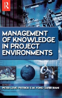 Enlarge image Cover: Management of Knowledge in Project Environments - Butterworth-Heinemann