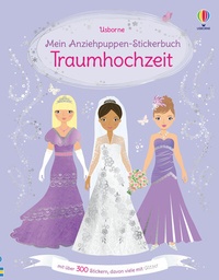 Abbildung von: Mein Anziehpuppen-Stickerbuch: Traumhochzeit - Usborne