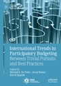 Cover: International Trends in Participatory Budgeting - Palgrave Macmillan