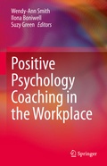 Cover: Positive Psychology Coaching in the Workplace - Springer