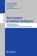 Cover: New Frontiers in Artificial Intelligence - Springer