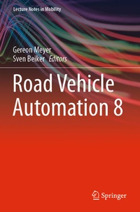 Abbildung von: Road Vehicle Automation 8 - Springer