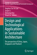 Cover: Design and Technological Applications in Sustainable Architecture - Springer
