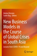 Cover: New Business Models in the Course of Global Crises in South Asia - Springer