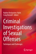 Bild: Criminal Investigations of Sexual Offenses - Springer