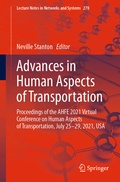 Cover: Advances in Human Aspects of Transportation - Springer