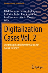 Enlarge image Cover: Digitalization Cases Vol. 2 - Springer