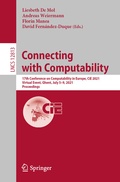 Bild: Connecting with Computability - Springer