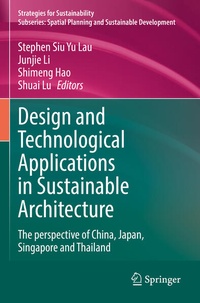 Enlarge image Cover: Design and Technological Applications in Sustainable Architecture - Springer