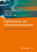 Cover: Digitalisierungs- und Informationsmanagement - Springer Vieweg