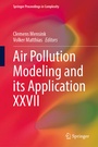 Cover: Air Pollution Modeling and its Application XXVII - Springer