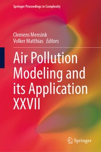 Enlarge image Cover: Air Pollution Modeling and its Application XXVII - Springer