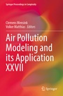 Cover: Air Pollution Modeling and its Application XXVII - Springer