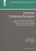 Cover: Interne Untersuchungen - Helbing & Lichtenhahn