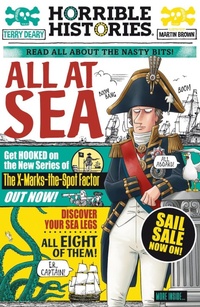 Enlarge image Cover: All at Sea - Scholastic