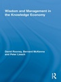 Cover: Wisdom and Management in the Knowledge Economy - Routledge
