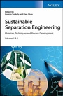 Cover: Sustainable Separation Engineering - Wiley-ISTE
